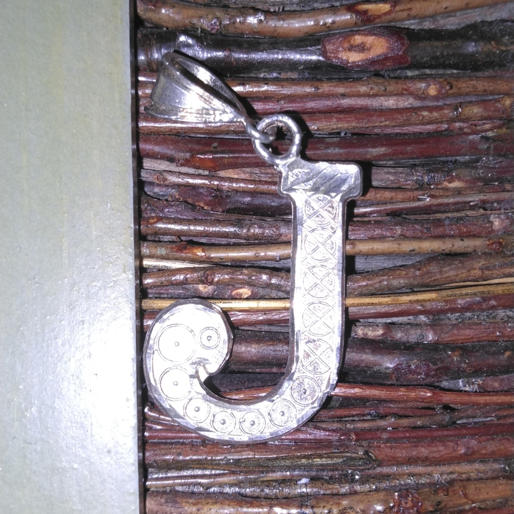 "J" pendant